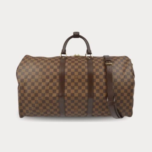 louis vuitton damier canvas keepall 55