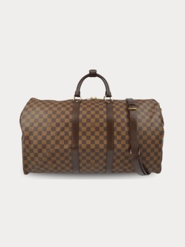 louis vuitton damier canvas keepall 55