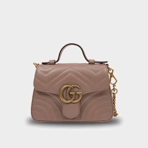 gg marmont matelasse top handle bag