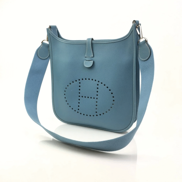 hermes evelyne iii gm clemence m bleu jean