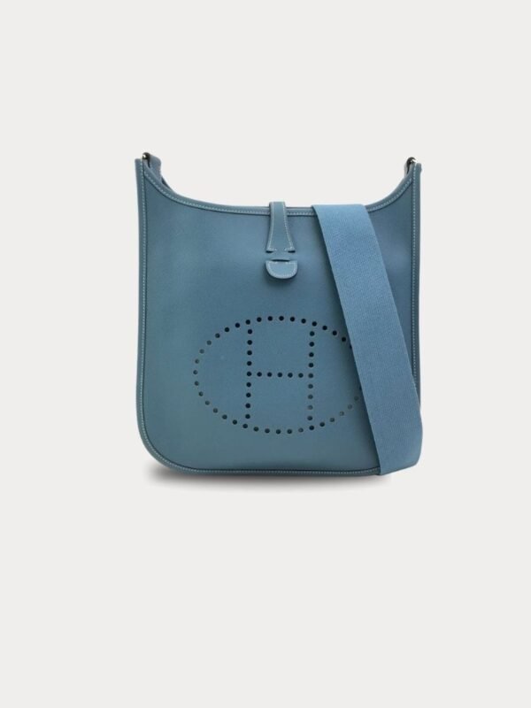 hermes evelyne iii gm clemence m bleu jean