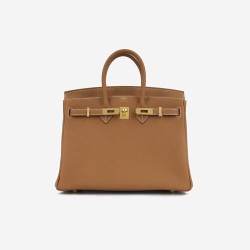 hermès birkin 25 gold togo