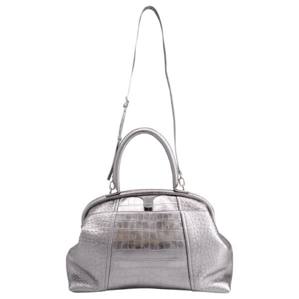 balenciaga croc embossed