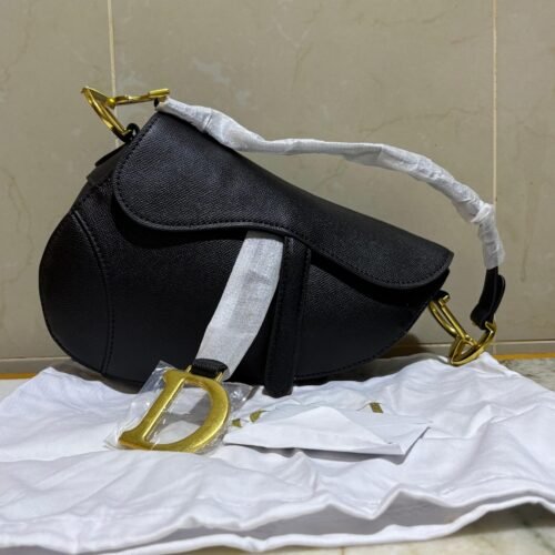 christian dior black grained