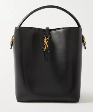 Saint Laurent Shiny Calfskin Le 37 bucket bag large