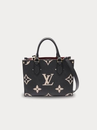 Louis Vuitton On The Go PM Leather Handbag