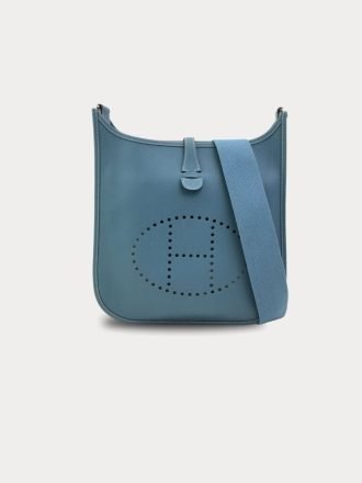 Hermes EVELYNE III GM CLEMENCE - M BLEU JEAN