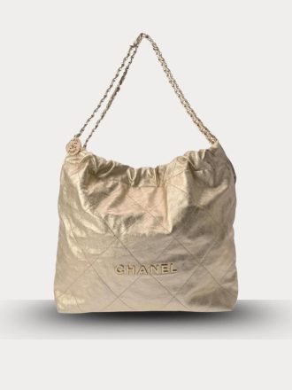 Chanel 22 Hobo Bag – Shiny Crumpled Calfskin Quilted