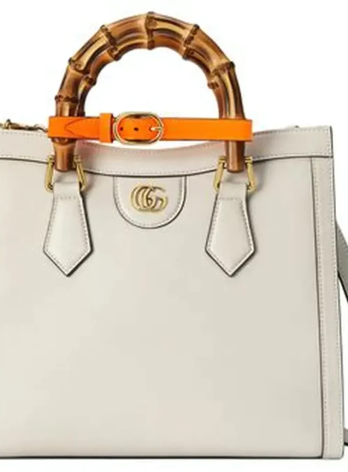 Diana' Mini Tote Bag In Beige