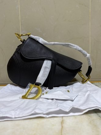 Christian Dior Black Grained