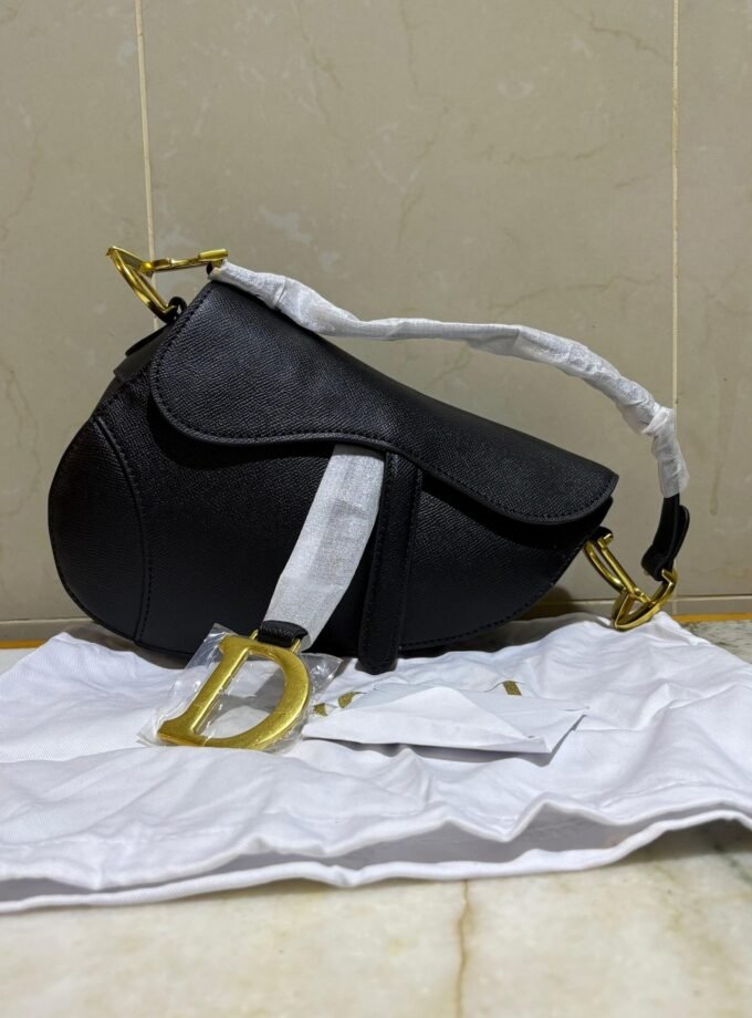 Christian Dior Black Grained