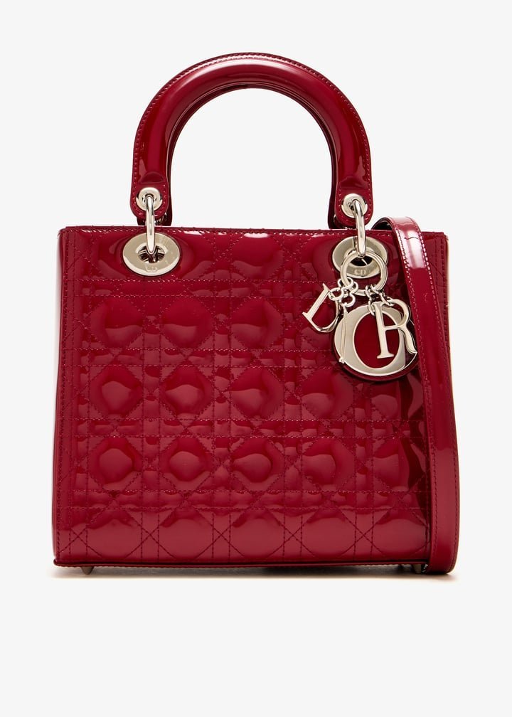 Dior Red Carnage Patent Leather