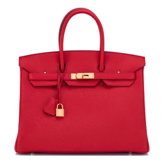 Hermes Birkin Red 25cm