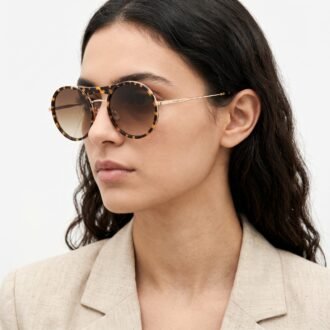 Hampstead – Round Tortoiseshell Sunglasses