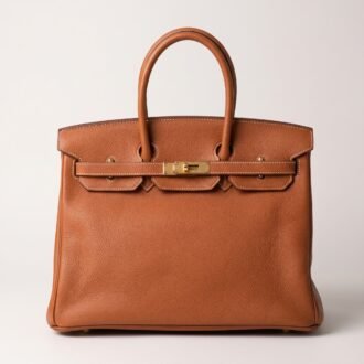 Hermes Birkin – Brown Structured Handbag
