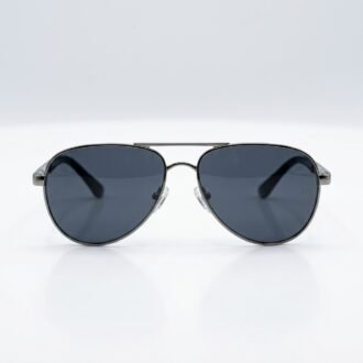 Aviator Sunglasses with Dark Lenses and Double Bridge