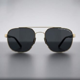 Porsche Design – Gold-Tone Aviator Sunglasses