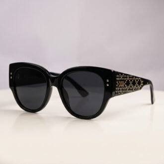 Christian Dior – Black Studded Sunglasses