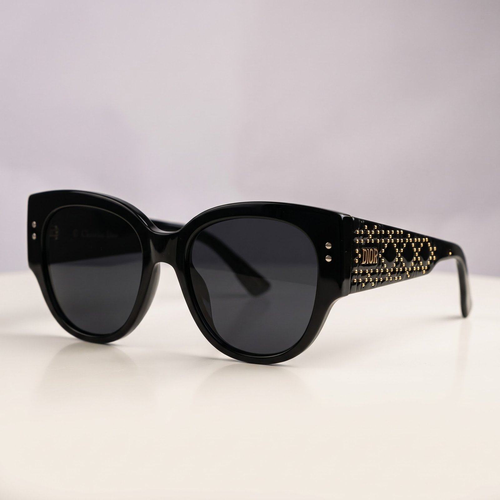 Christian Dior – Black Studded Sunglasses