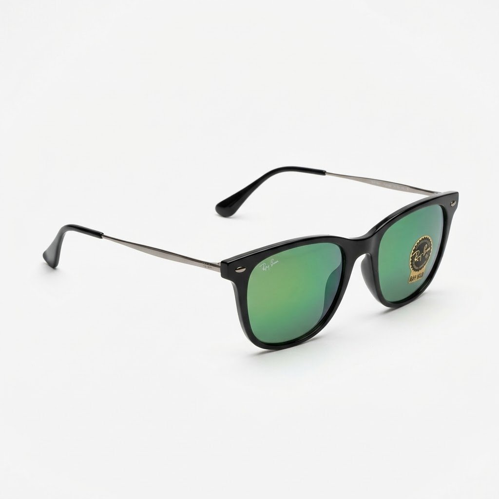 Ray Ban – Black Frame Green Lenses