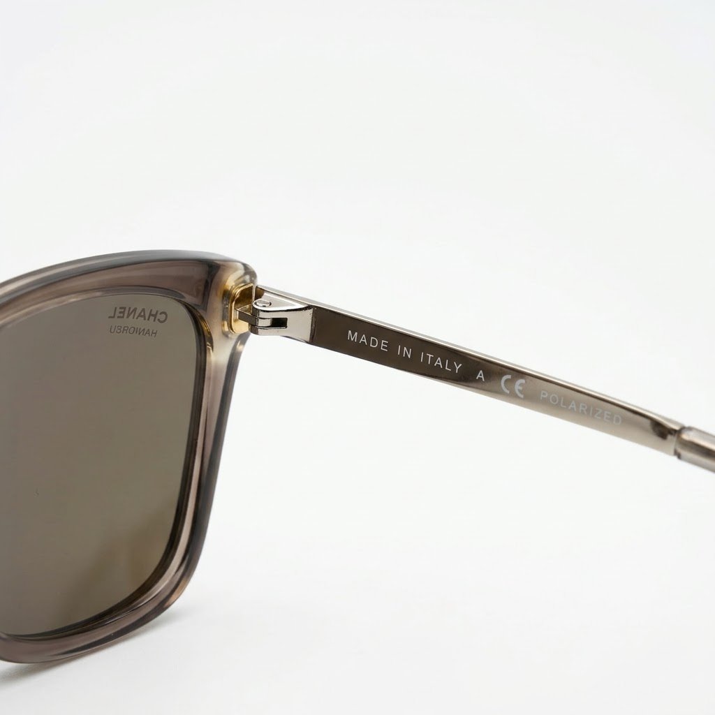 Chanel – Tortoiseshell Square Sunglasses - Image 3