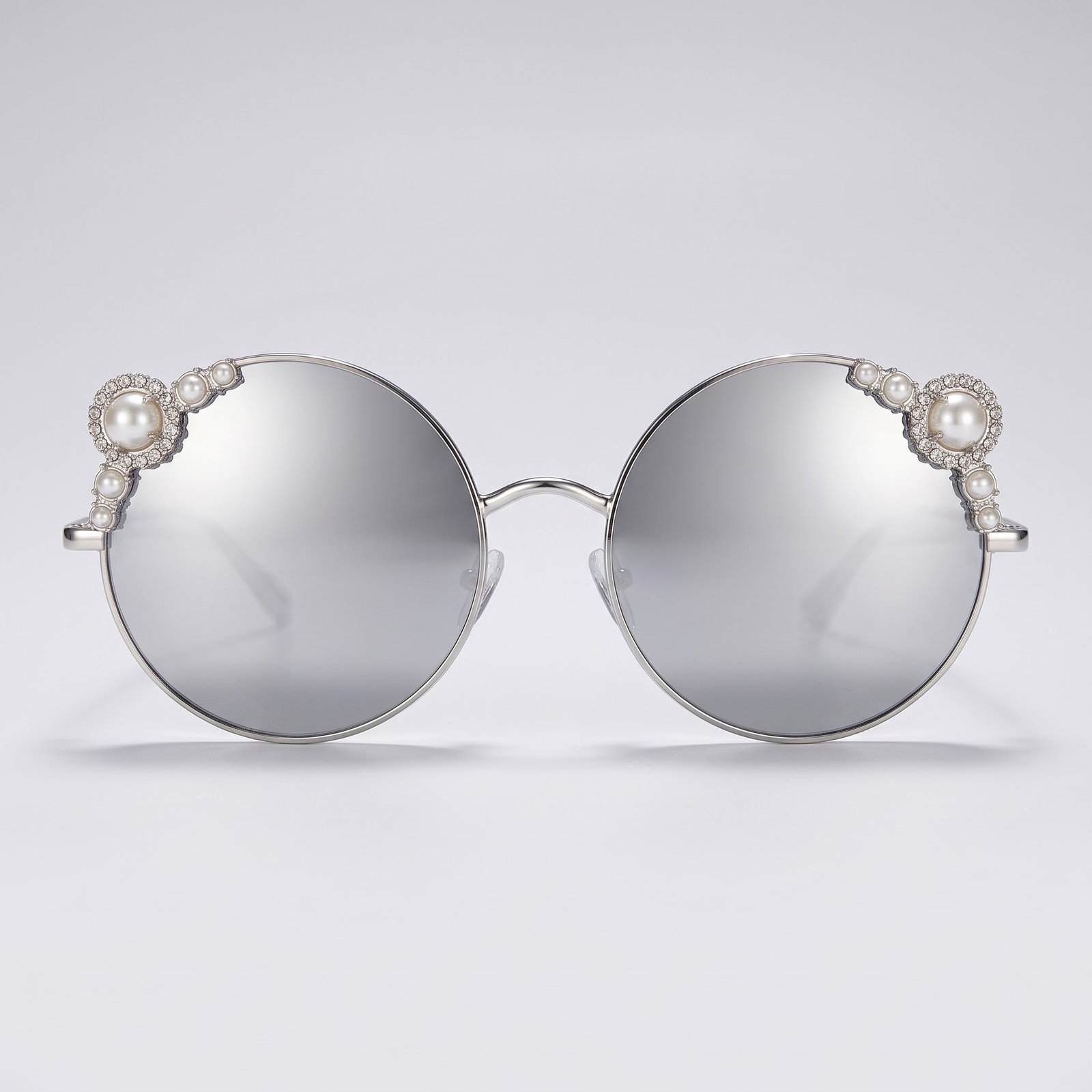 Miu Miu – Pearl-Embellished Sunglasses - Image 3