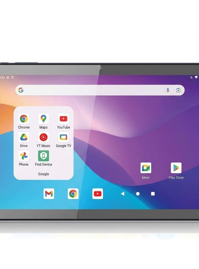Android 14 Tablet with 4GB RAM, 64GB Storage and IPS Display