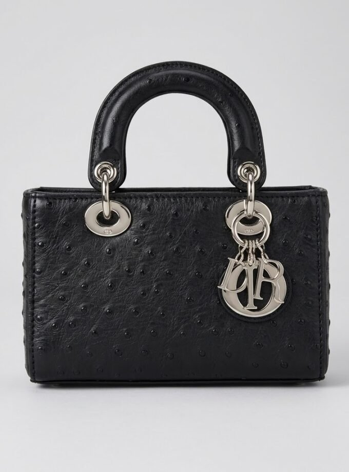 Dior Micro – Black Structured Bag